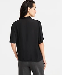 Emme Marella Emmseggio Petal-Sleeve Shirt