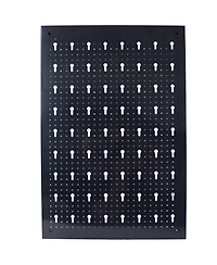 Yescom Metal Pegboard 48x24 Garage Tool Organizer Wall Mount with 3pcs 24x16 Black Peg boards and Pegboard Hooks Racks Accessories
