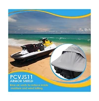 Pyle Armor Shield Jetski Storage Cover for 103''-107'' Watercraft