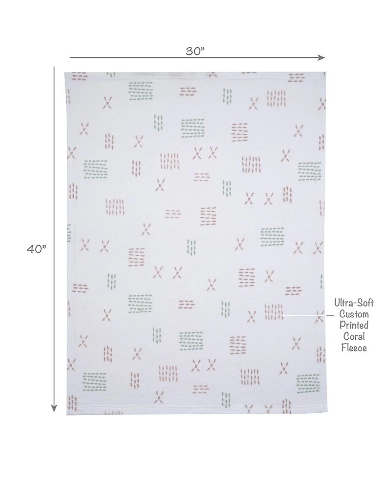 Bedtime Originals Baby Farmyard Friends Soft Fleece Blanket