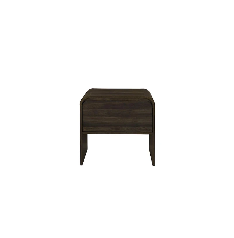 New Classic Furniture Mara 2-Piece Wood End Table/Bedside Table