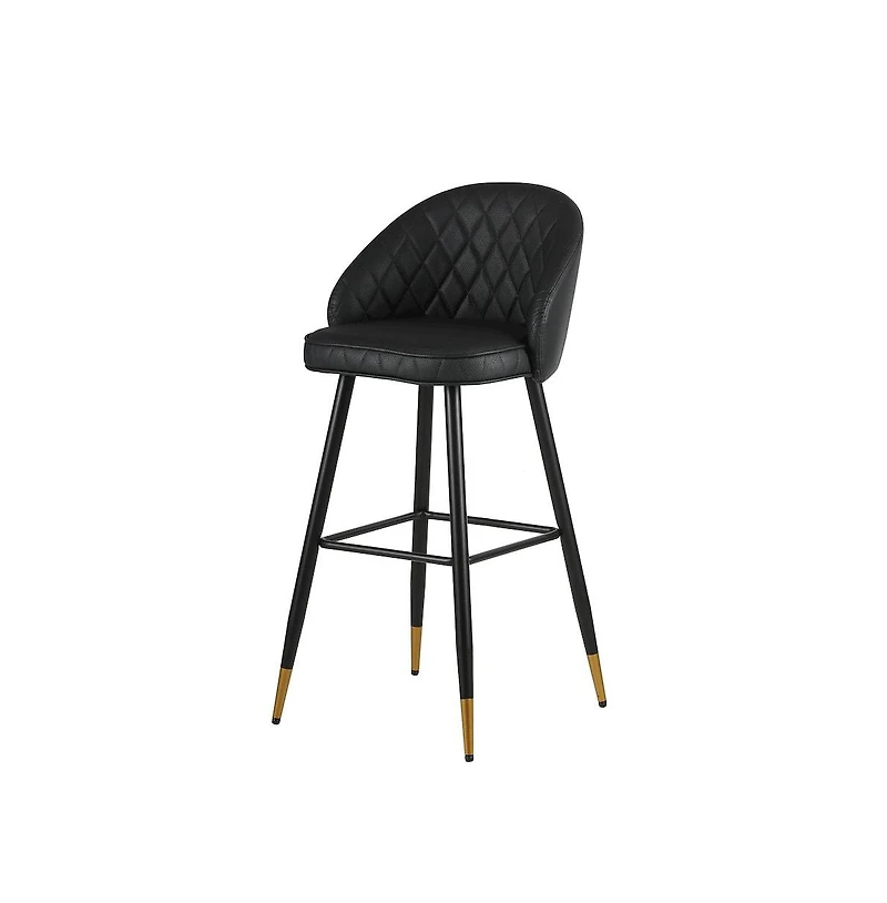 New Classic Furniture Oliver Faux Leather Bar Chair (Set of 4)