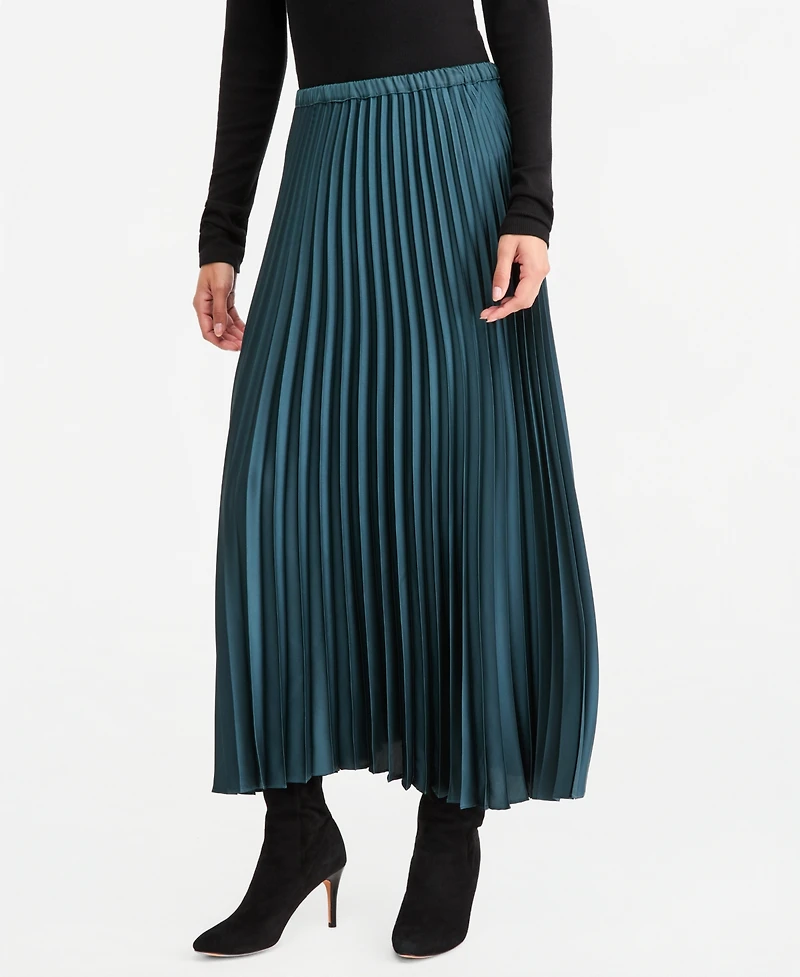 Emme Marella Women's Emmastrale Pleated A-Line Midi Skirt