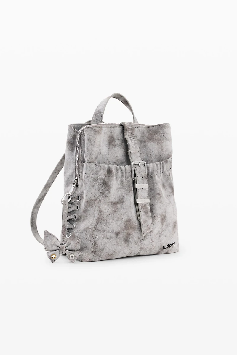 Desigual Women's Small leather effect backpack