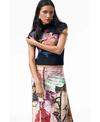 Desigual Women's Long printed skirt