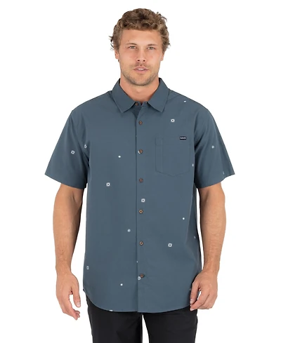 Hurley Men's Dobby Short-Sleeve Shirt