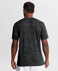 Nike Men's Black Pittsburgh Steelers Sideline Double Covered Dri-fit Velocity T-Shirt