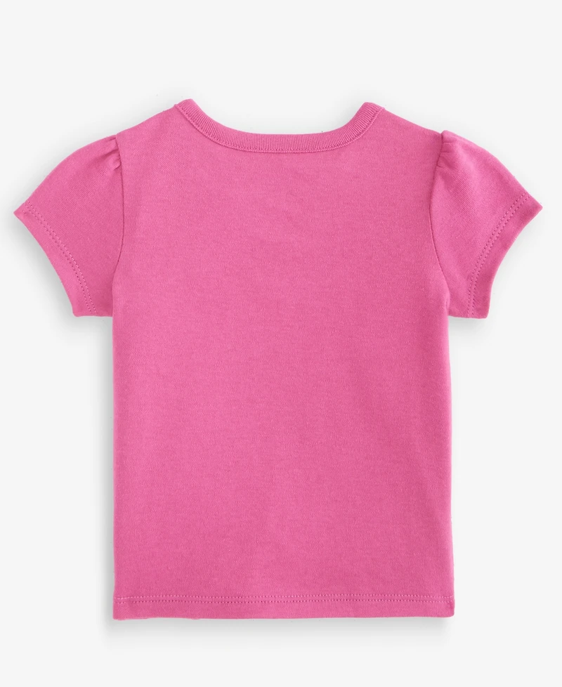 First Impressions Baby Girls' 3M-24M Mix & Match Short-Sleeve Ballerina Cat T-Shirt, Macy's Exclusive