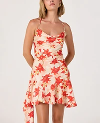 Astr the Label Women's Cowl Neck Dress