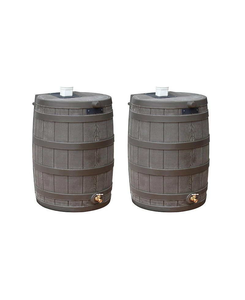 Good Ideas Rain Wizard 50 Gallon Rain Barrel Water Collector