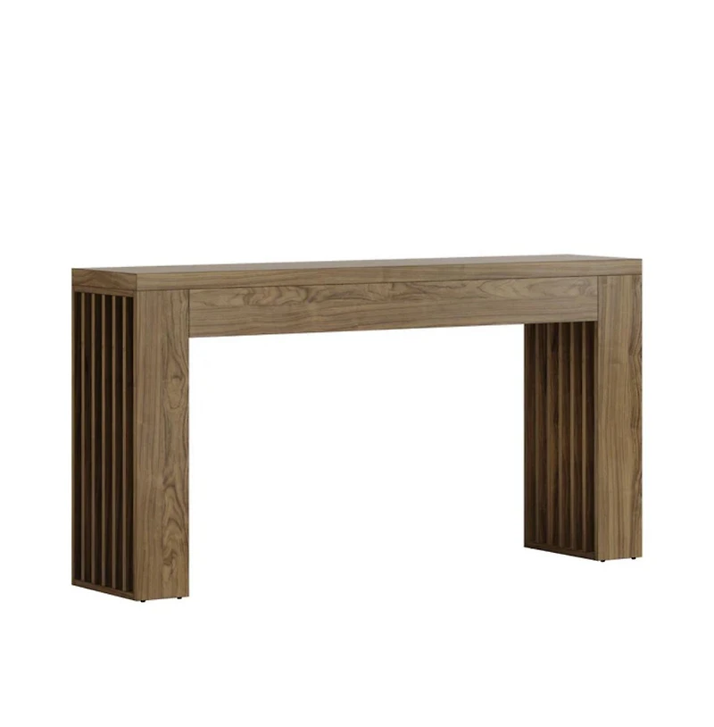 Slickblue 59" Wooden Console Table for Sofa or Hallway