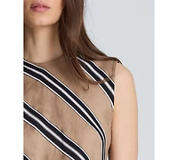 Kenneth Cole Women's Asymmetrical Hem Mini Dress