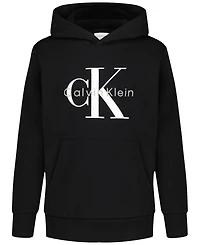 Calvin Klein Boys' 8-20 Long-Sleeve Hooded Sweatshirt