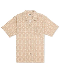 Hurley Men's Camp Collar Short-Sleeves Shirt