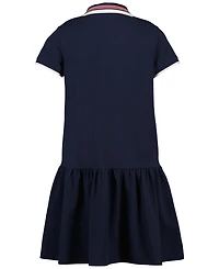 Tommy Hilfiger Girls' 7-16 Short-Sleeve Polo Dress