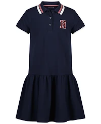 Tommy Hilfiger Girls' 7-16 Short-Sleeve Polo Dress