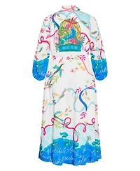 City Chic Women's Plus Tahlia Spirit Print Maxi Dress