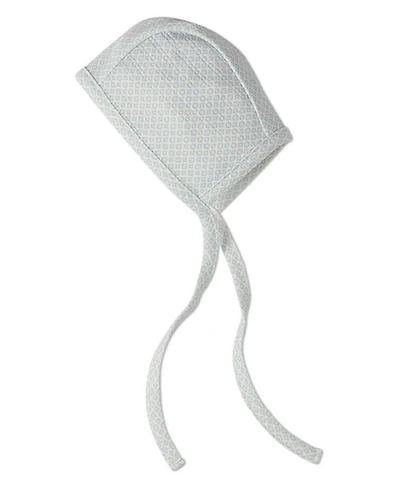 MeMoi Baby Girls "Allover Abstract Print" 100% Cotton Pointelle Knit Bonnet