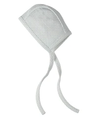 MeMoi Baby Girls "Allover Abstract Print" 100% Cotton Pointelle Knit Bonnet