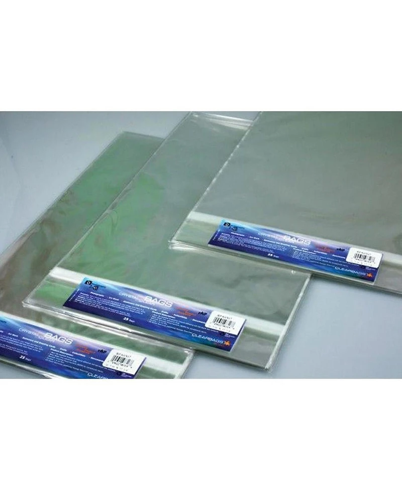 ClearBags 24.43x30.25" Crystal Clear Protective Storage Bags with Flap, 25-Pack