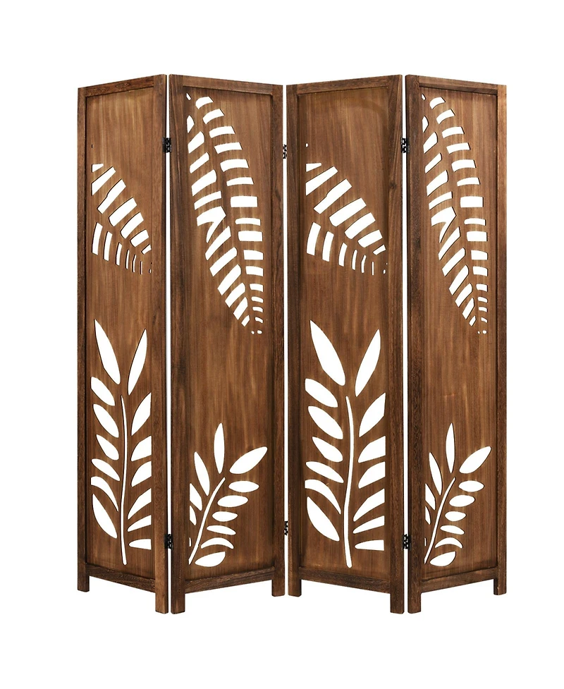 sumyeg-Foot Folding Room Divider Partition Stand with Double Action Metal Hinges