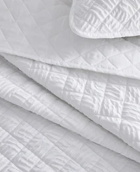 Linery & Co Diamond Textured Quilt Set With Shams