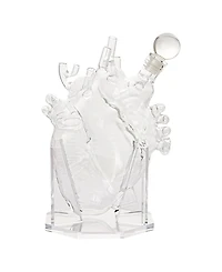 The Wine Savant Heart 25 oz. Wine Decanter Set