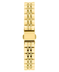 Bcbg Women's Quartz Rectangle Gold Stainless Steel Watch 21mm