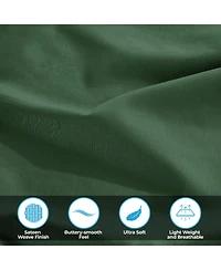 Superior Egyptian Cotton 300 Thread Count Solid Bed Sheet Set