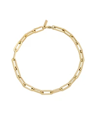 St. Moran Tarnish-Resistant Silver Chunky Paperclip Yasmine Anklet