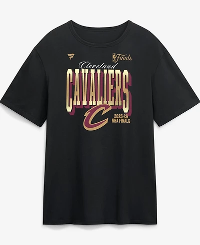 Fanatics Men's Black Cleveland Cavaliers 2026 Nba Finals T-Shirt