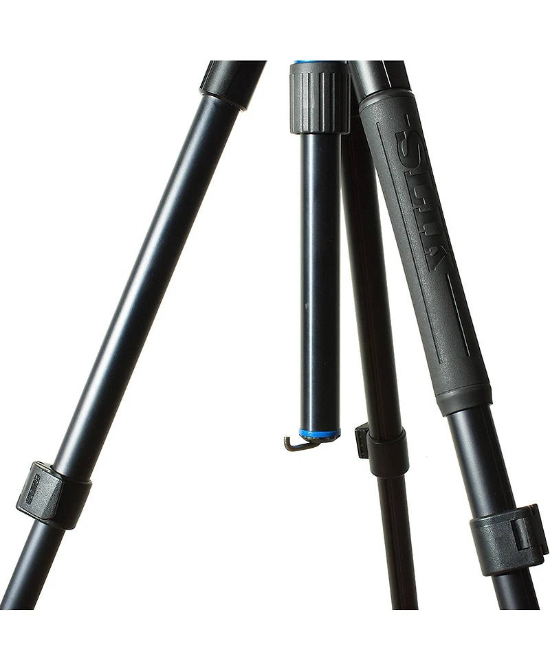 Slik Pro Al-323 3-Section Aluminum Video Tripod with Sh-747 3-Way Pan Head