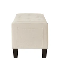 Flynama Linen Storage Ottoman Bench