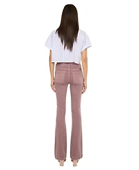 KanCan Women's Max Mid Rise Trouser Bootcut Jeans
