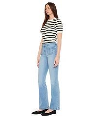 KanCan Women's Usa Juniors' Lux High Rise Bootcut Jeans