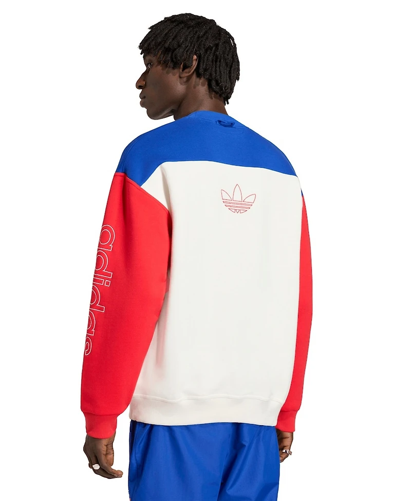 Adidas Men's Royal/White Usmnt 1994 World Cup Graphic Sweatshirt