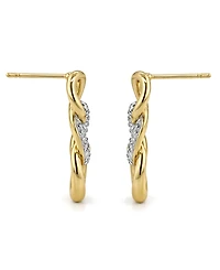 And Now This Crystal Link Drop Post Earrings