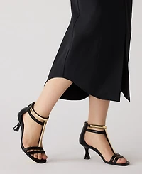 Anne Klein Women's Juliet Kitten Heel Dress Sandals