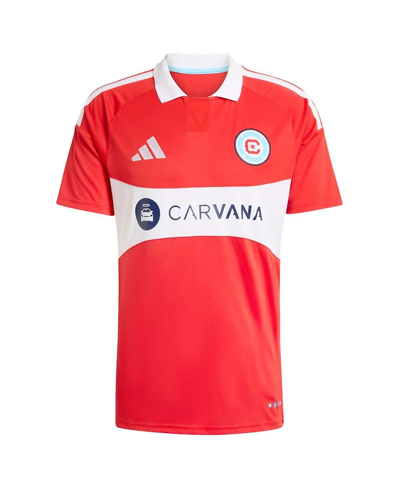 Adidas Men's Philip Zinckernagel Red Chicago Fire 2026 Forever Replica Jersey