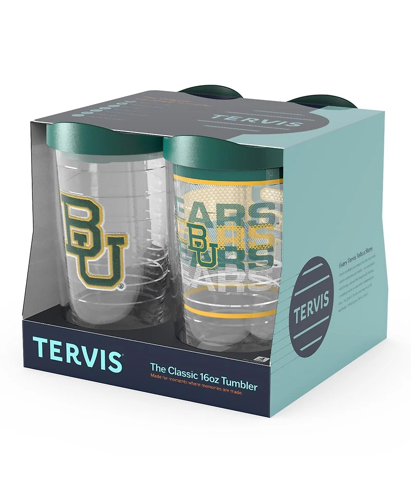 Tervis Baylor Bears 4-Pack 16oz. Classic Tumbler Set