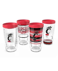 Tervis Cincinnati Bearcats 4-Pack 16oz. Classic Tumbler Set