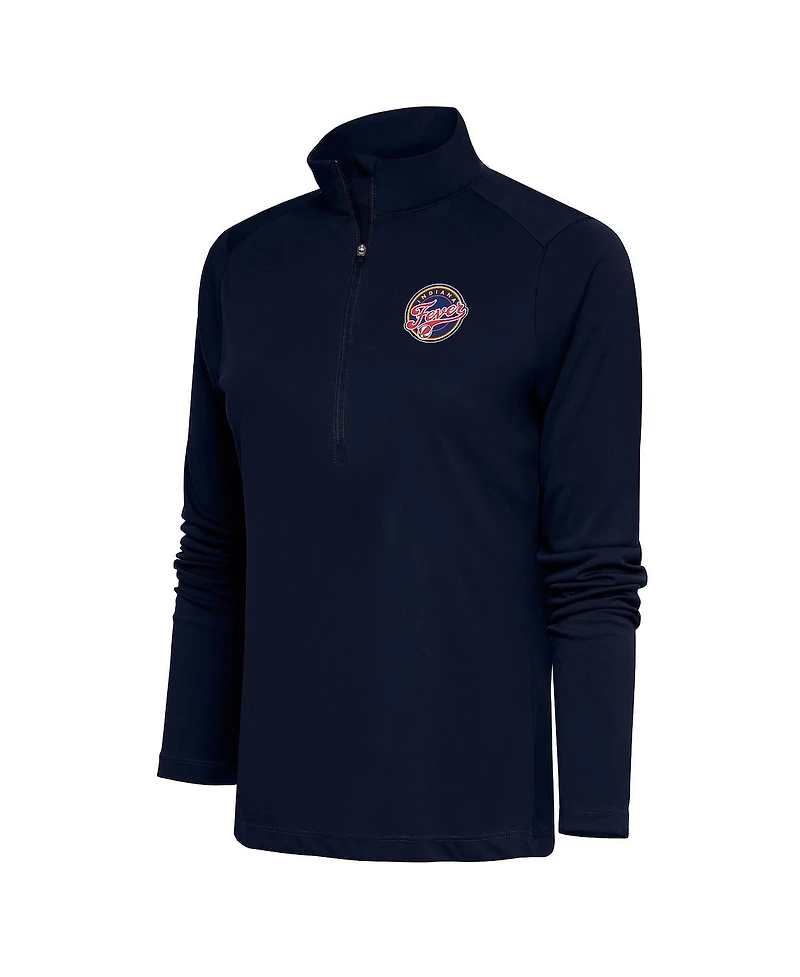 Antigua Women's Navy Indiana Fever Tribute Half-Zip Top