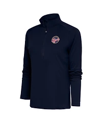 Antigua Women's Navy Indiana Fever Tribute Half-Zip Top