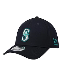 New Era Men's Navy Seattle Mariners Dash 39THIRTY Flex Hat