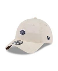 New Era Men's Beige San Diego Fc Micro Team Logo 9TWENTY Adjustable Hat
