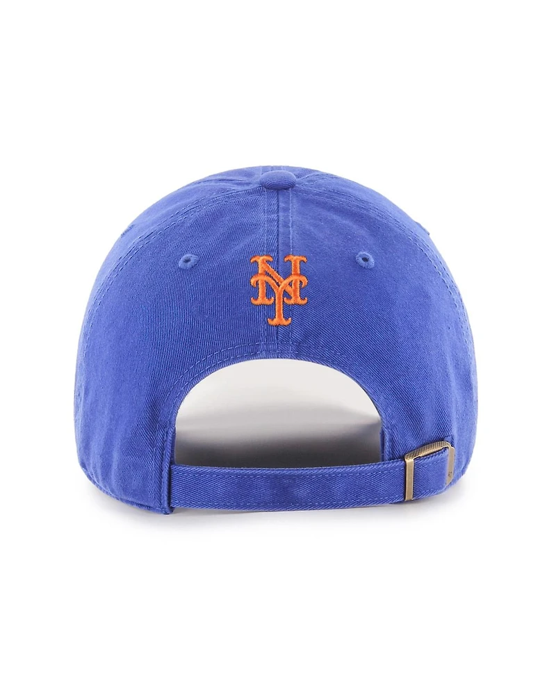 '47 Brand Men's Royal New York Mets Ice Cream Helmet Clean Up Adjustable Hat