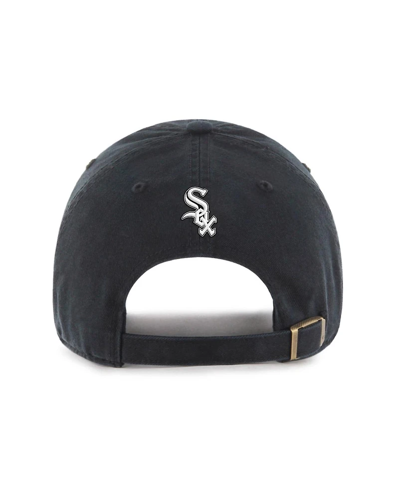 '47 Brand Men's Black Chicago White Sox Ice Cream Helmet Clean Up Adjustable Hat