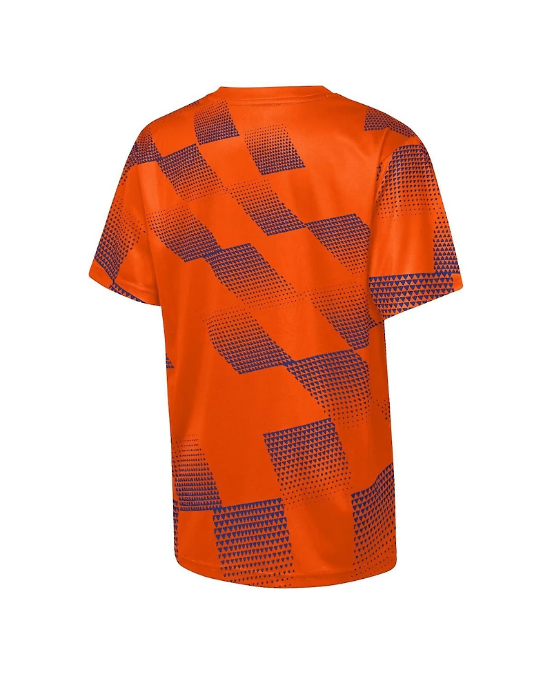 Outerstuff Big Boys and Girls Orange Fc Cincinnati Sheer Thrill T-Shirt