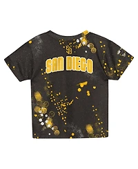 Outerstuff Preschool Brown San Diego Padres Pinch Hitter Infielder T-Shirt and Shorts Set