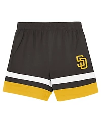 Outerstuff Toddler Brown San Diego Padres Ground Ball T-Shirt and Shorts Set
